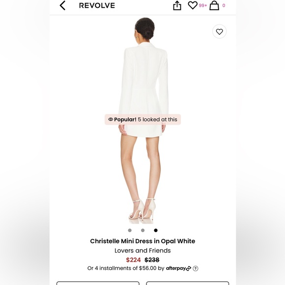 Lovers & Friends White blazer Dress - Picture 5 of 11